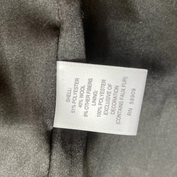 GB Girls wool dress coat size 10/12 - Picture 2 of 5